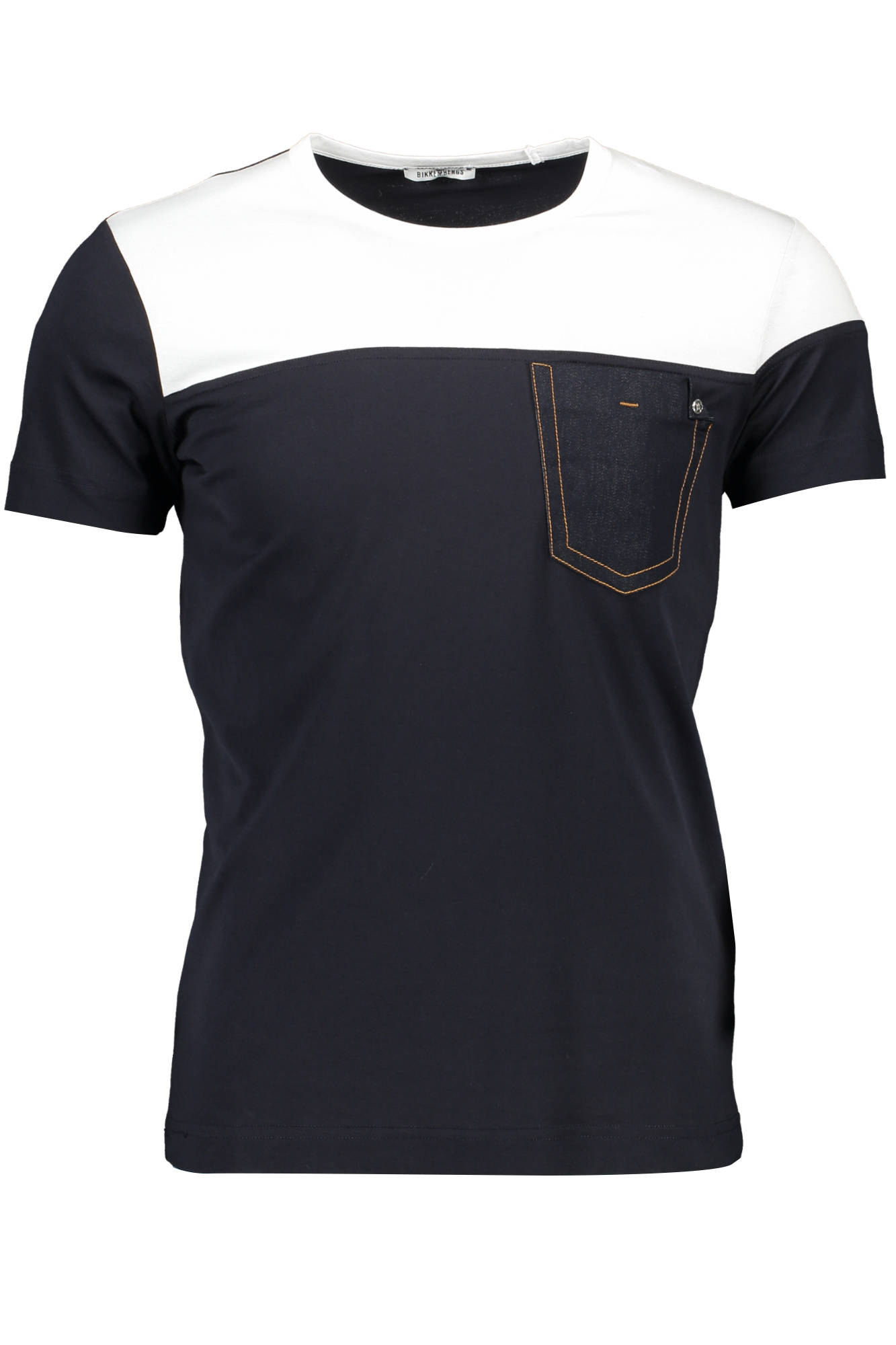 Tričko BIKKEMBERGS tričko s krátkým rukávem BLU