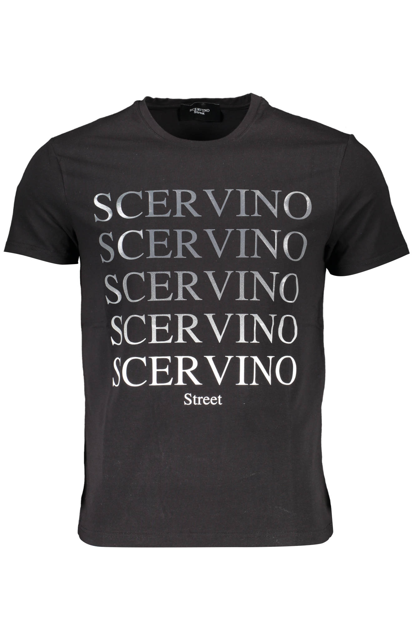 Tričko SCERVINO STREET tričko s krátkým rukávem NERO